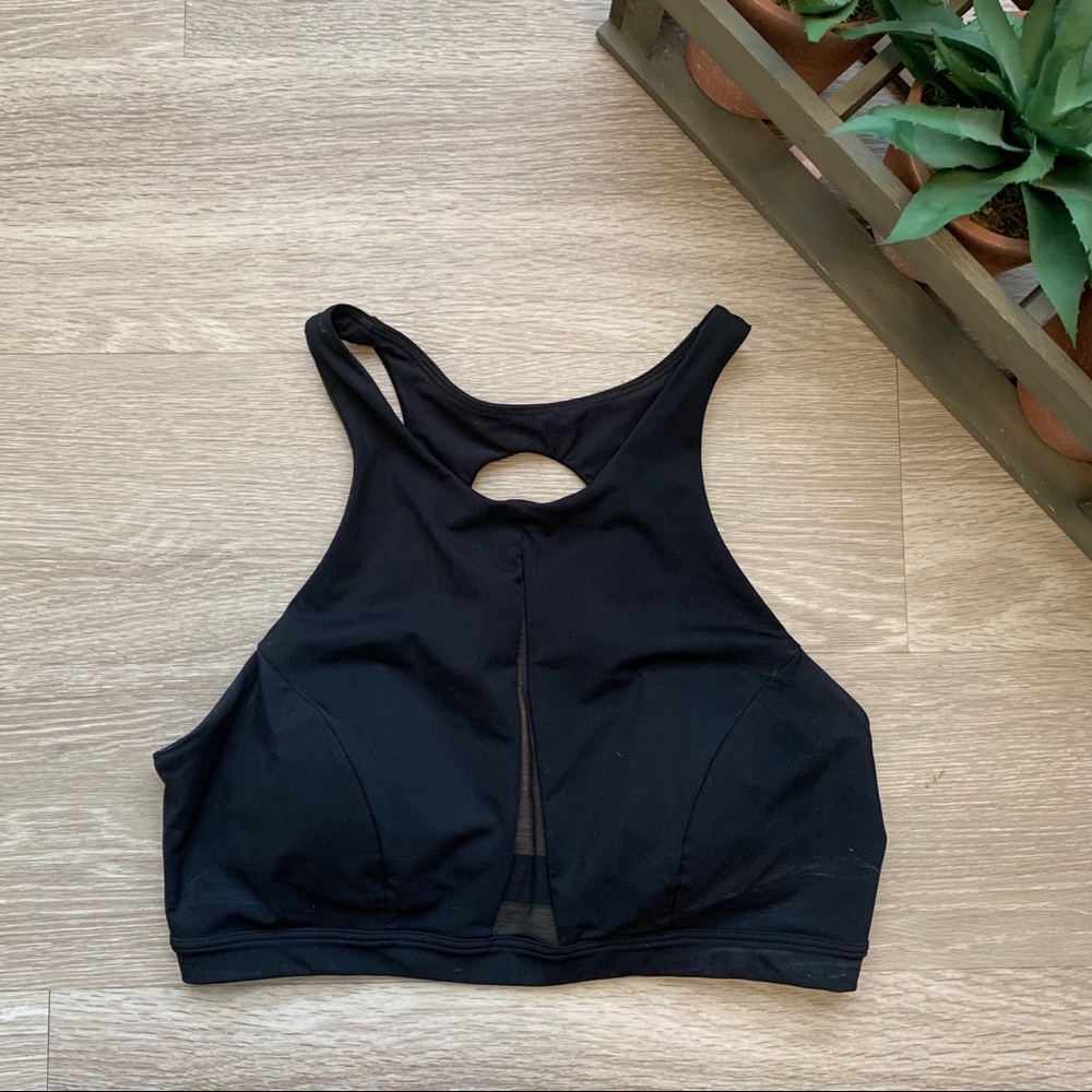 LIKE NEW LULULEMON HIGHNECK SWIM TOP